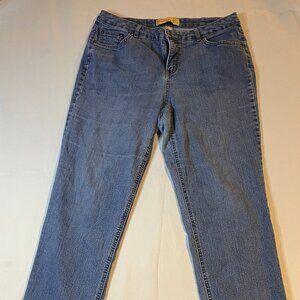 JMS Just My Size Jeans Womens‎ Size 16W Blue Medium Wash Denim Straight Stretch
